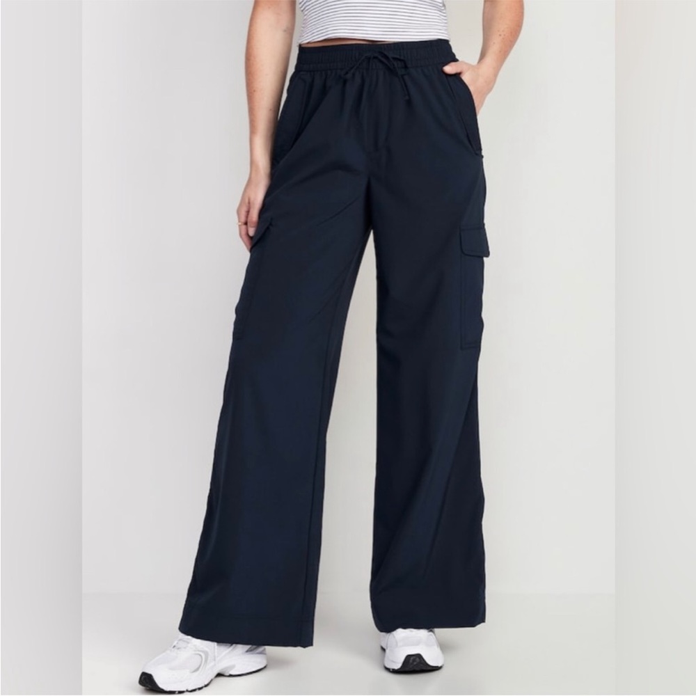 Old Navy High-Waisted StretchTech Wide-Leg Pants